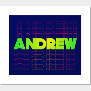 Andrew gift idea for boys men first given name Andrew Posters and Art